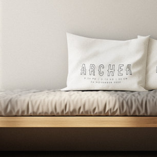 Coussins Décoratifs Nombre minimal Statistiques de naissance