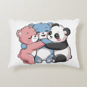 Coussins Décoratifs Nounours mignons avec Panda