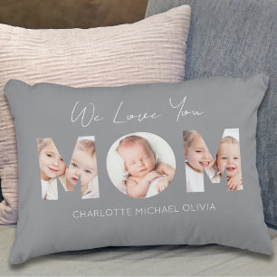 Coussins Décoratifs Nous Vous Aimons Maman Photo 