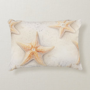 Coussins Décoratifs Ocean Cream Peach Beach Starfish