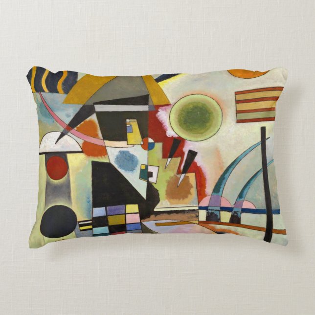Coussins Décoratifs Oeuvre Abstraite de Kandinsky (Devant)