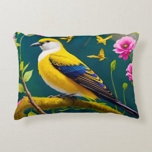 Coussins Décoratifs Oiseau doré