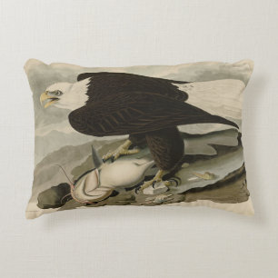 Coussins Décoratifs Oiseaux d'Amérique à tête blanche (aigle à tête bl