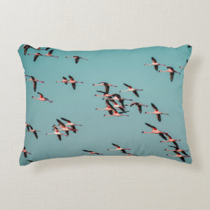 COUSSINS DÉCORATIFS OISEAUX NOIRS ET BLANCS