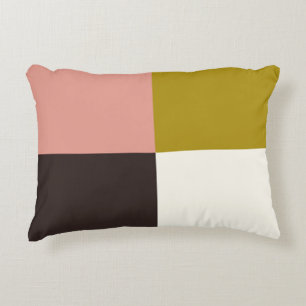 Coussins Décoratifs Or rose chocolat ivoire