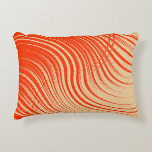 Coussins Décoratifs Orange et Tan