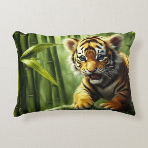 Coussins Décoratifs Oreiller à lancer de tigre