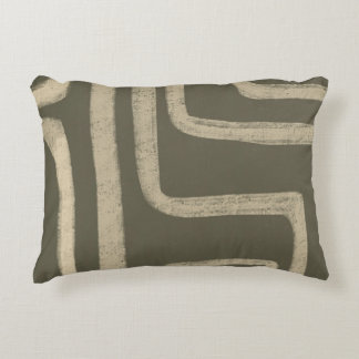Coussins Décoratifs Oreiller à lancer rustique de couleur beige de tai