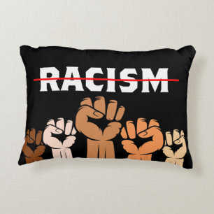 Coussins Décoratifs Oreiller accentué Fists Multi Nuance Fin du racism
