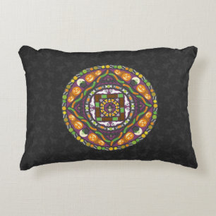 Coussins Décoratifs Oreiller décoratif mandala « Tricks and Treats »