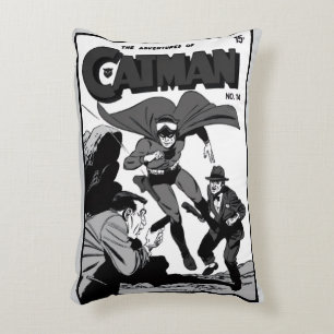 Coussins Décoratifs Oreiller Les Aventures de CATMAN des années 1950