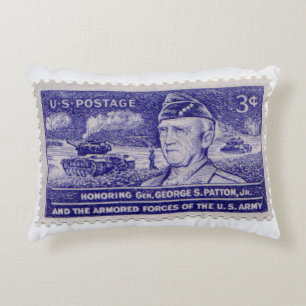 Coussins Décoratifs Oreillers à projectile de Timbre de Postage vintag