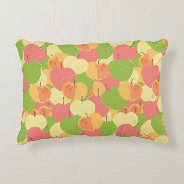 Coussins Décoratifs Ornement avec des pommes (Devant)