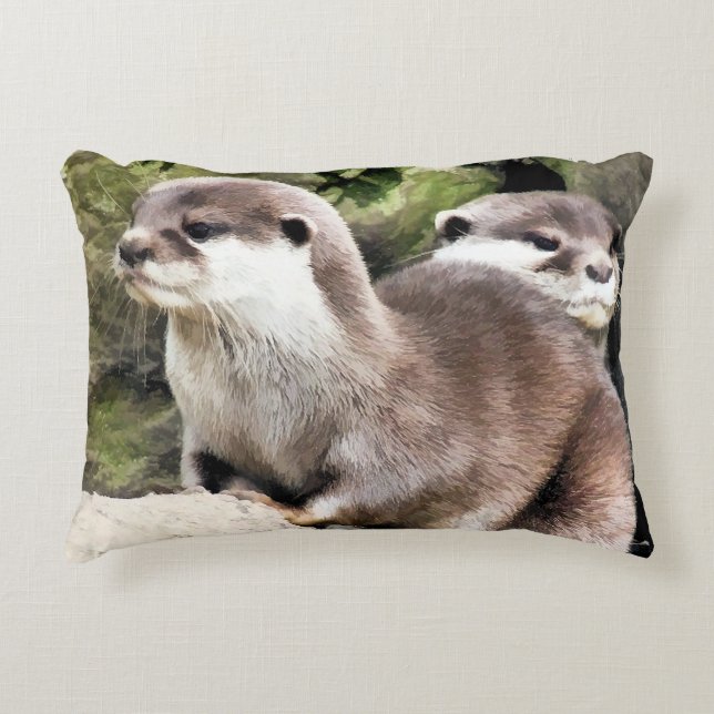 COUSSINS DÉCORATIFS OTTERS (Devant)