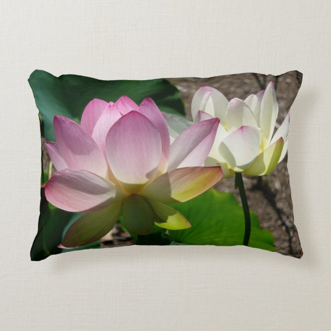 Coussins Décoratifs Pair de Lotus (Devant)