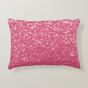 Coussins Décoratifs Parties scintillant rose rose pâle