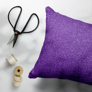 Coussins Décoratifs Parties scintillant violette, Étincelle, Arrière -