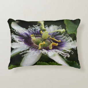 Coussins Décoratifs Passion flower closeup 3