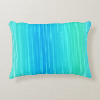 Coussins Décoratifs Pastel Abstrait Art Turquoise Turquoise Bleu Vert