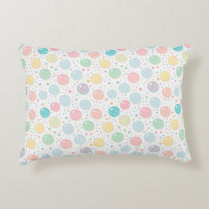 Coussins Décoratifs Pastel Dots Motif non parfait