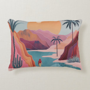 Coussins Décoratifs Paysage Abstrait de Boho (18)