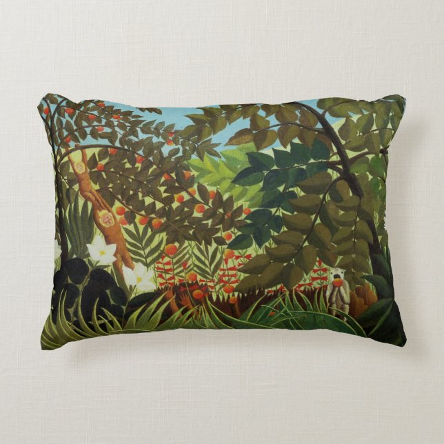 Coussins Décoratifs Paysage exotique (Devant)