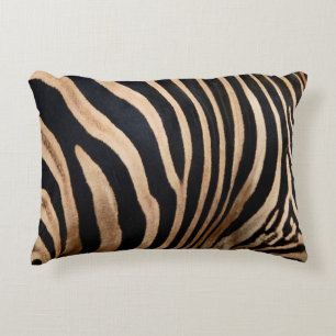 Coussins Décoratifs peau de cheveux de zebraskin, animal, arrière - pl