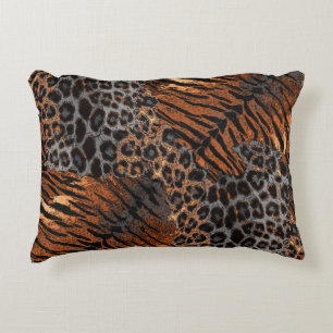 Coussins Décoratifs Peau de tigre léopard tendance