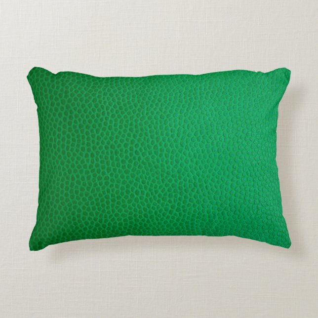 Coussins Décoratifs Peau peau verte texture peau (Devant)