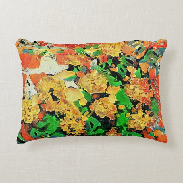 Coussins Décoratifs Peinture à l'huile Retro : Van Gogh Monet (Devant)
