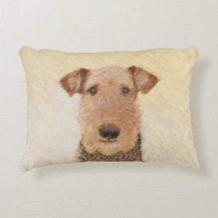 Coussins Décoratifs Peinture Airedale Terrier - Cute Original Art