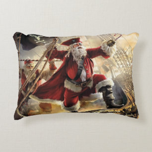 Coussins Décoratifs Père Noël Est Un Pirate
