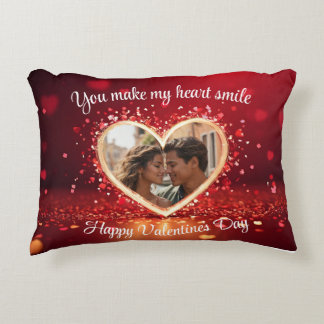 Coussins Décoratifs Personalized Heart Photo Frame