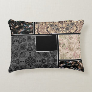 Coussins Décoratifs Photos de conception créative texte peau de serpen