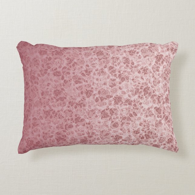 Coussins Décoratifs Pink flowers degraded (Devant)