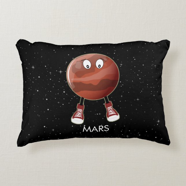 Coussins Décoratifs Planète Mars & Stars (Devant)