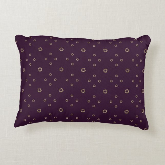 Coussins Décoratifs Plum | Golden Zinnia Sun (Dos)