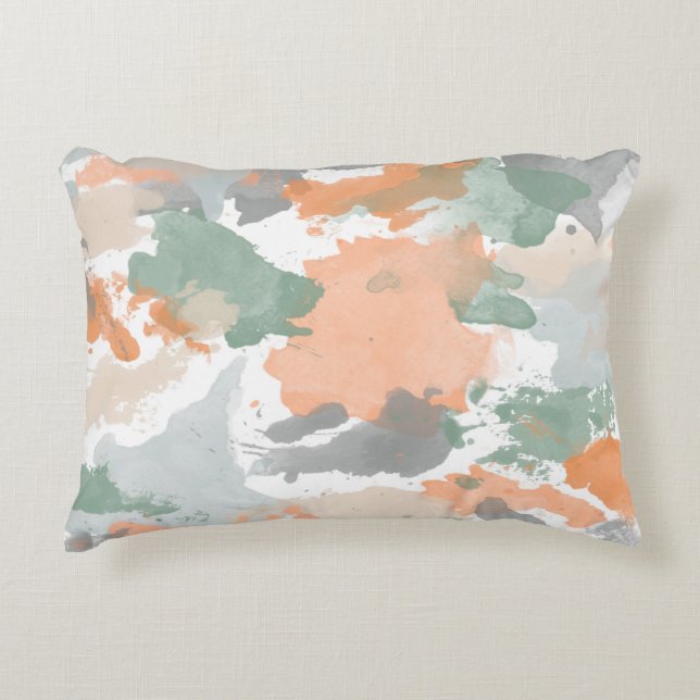 Coussins Décoratifs Poche de menthe Orange Palette (Devant)