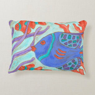 Coussins Décoratifs Poissons de bruit