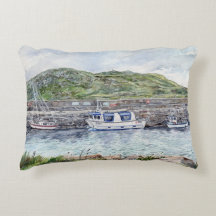 Port de Cleggan, Connemara, Irlande dessin de cous