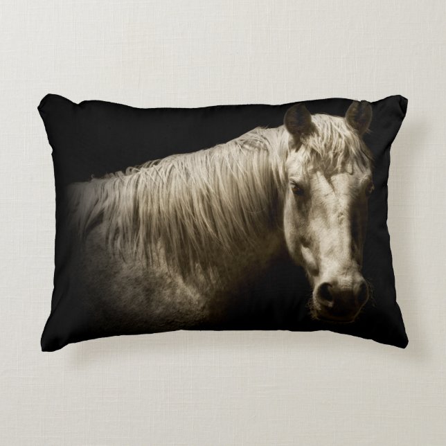 Coussins Décoratifs Portrait de cheval VI (Devant)