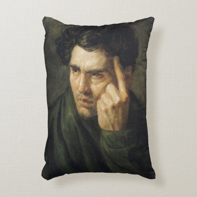 Coussins Décoratifs Portrait de seigneur Byron (Devant(Vertical))