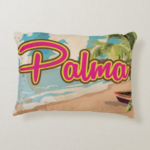 Coussins Décoratifs Poster des vacances Vintages de Palma