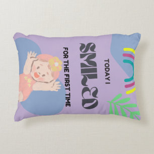 Coussins Décoratifs Premier sourire de bébé 