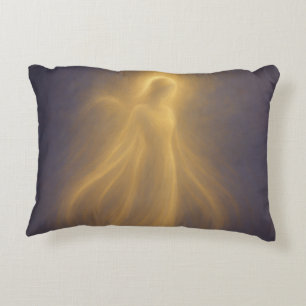 Coussins Décoratifs Présence radieuse Ange de Lumière Dorée
