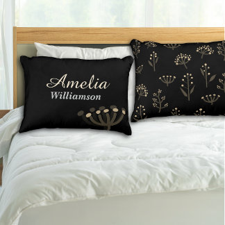 Coussins Décoratifs Pretty Night Mimosa Florals Personalize