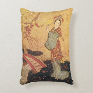 Coussins Décoratifs Princesse Badoura de conte de fées vintage, Edmund