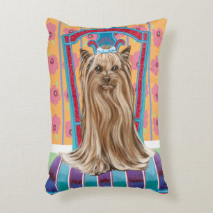 Coussins Décoratifs Princesse héritière Yorkie