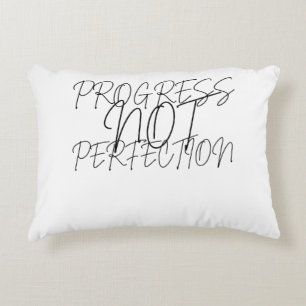 Coussins Décoratifs Progrès et non Perfection