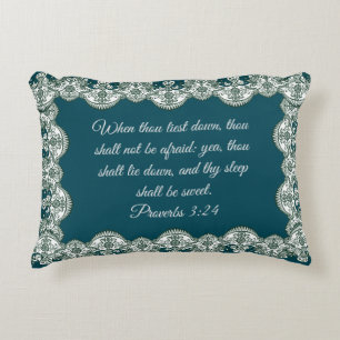 Coussins Décoratifs Proverbes 3:24